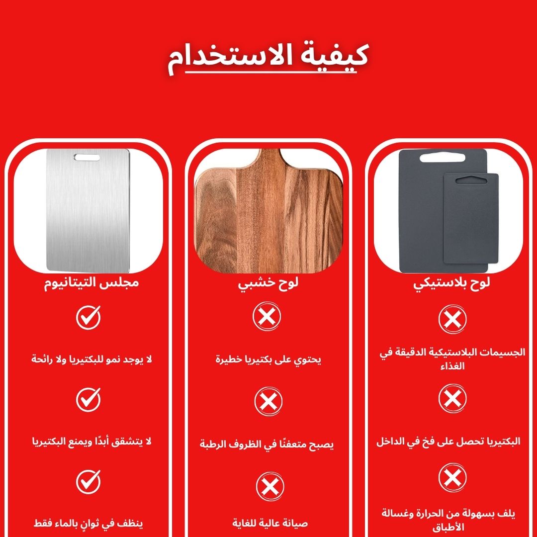 TITANIUM CUTTING BOARD